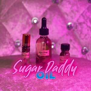 Sugar Baby Oil | Jezebel Oil, Spoil me, Financial prosperity in romantic relationships, women’s success oil, attract a wealthy mate