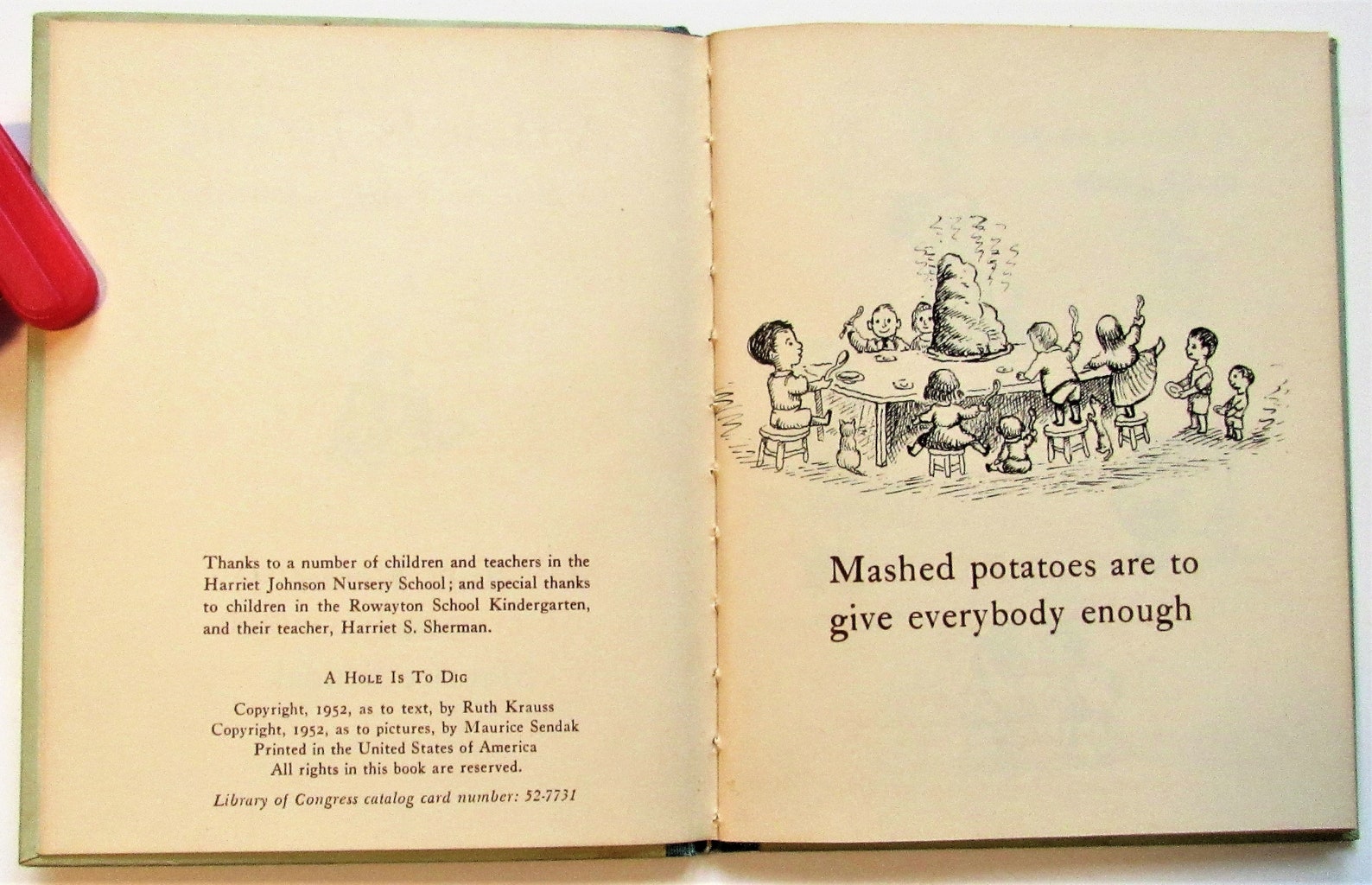A Hole is to Dig by Ruth Krauss A Hole is to Dig by Ruth Krauss