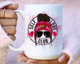 Self Love Club | Valentine Sublimation PNG | Funny Adult Valentine | Downloadable