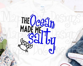 Extra salt svg, var inte en salt bitch svg, varför så salt svg, ladda ner för Cricut & Silhouette, vattenrutschkana, sublimering, htv, vinyl