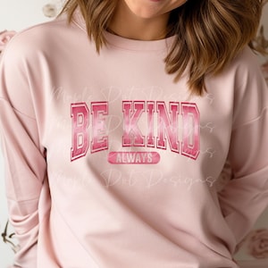 Calcomanía antibullying / Sea amable / Día de la camisa rosa / Archivos descargables
