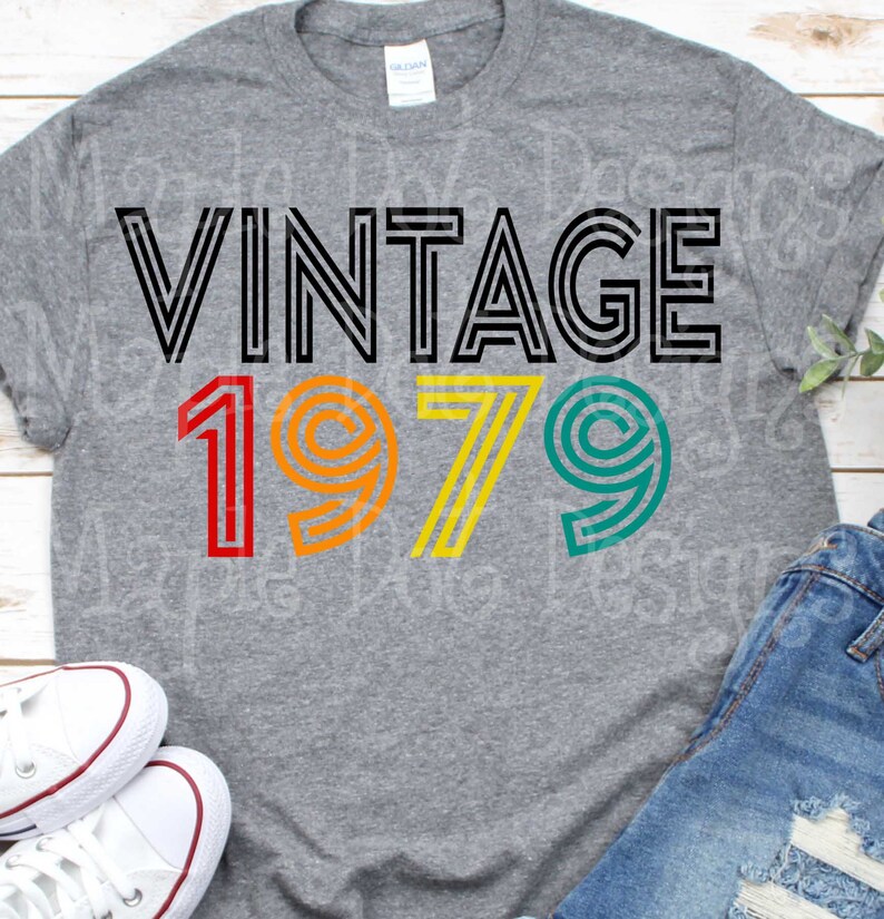 Download Vintage 1979 svg vintage birthday svg vintage svg 40th | Etsy