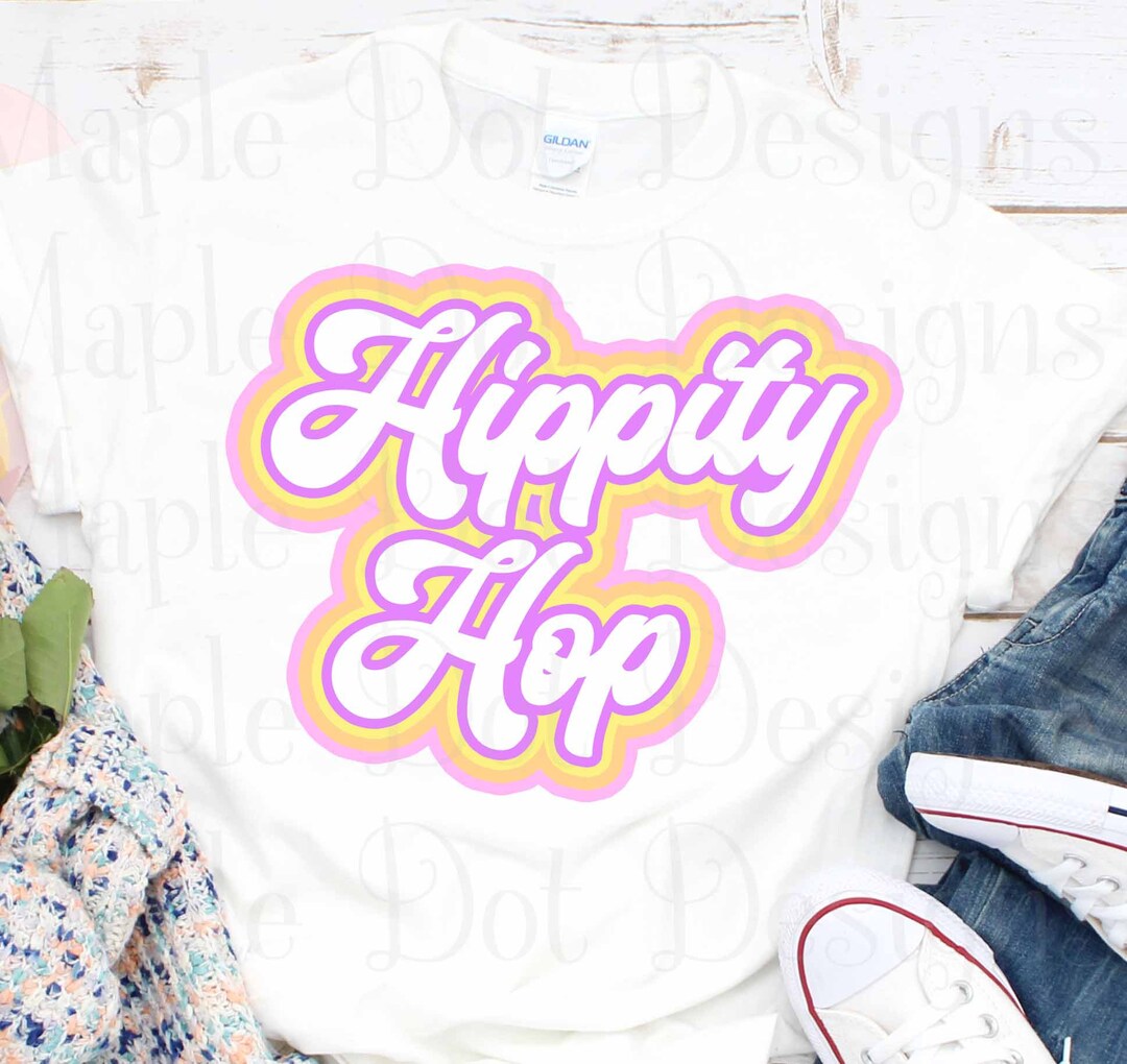 Hippity Hop Svg Easter Squad Svg Bunny Svg Easter Bunny - Etsy