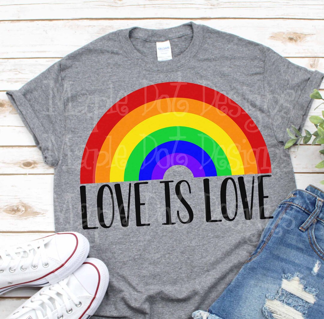 Pride SVG | Valentines SVG | Love is Love SVG | Rainbow Svg ...