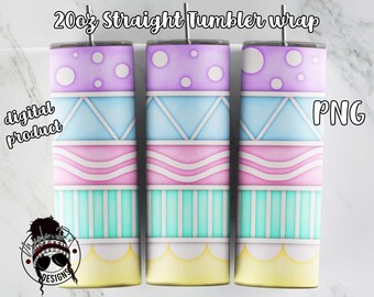 Easter Egg Tumbler Wrap | Easter Tumbler Design | Downloadable File