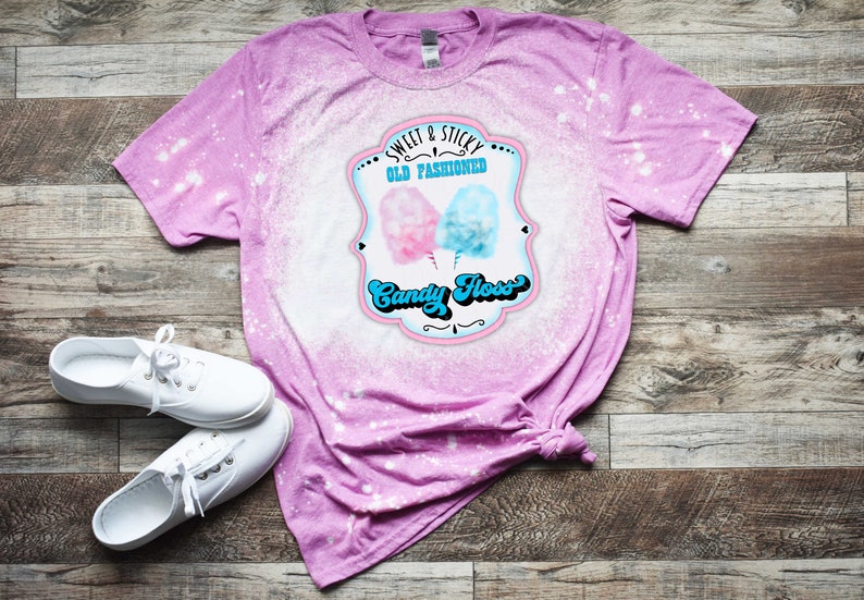 Candy Floss Label PNG Cotton Candy Sublimation Tumbler - Etsy