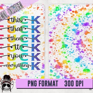 F*ck this PNG For Journal Covers | F*ck Everything | Adult language PNG | Journal Cover Sublimation Design