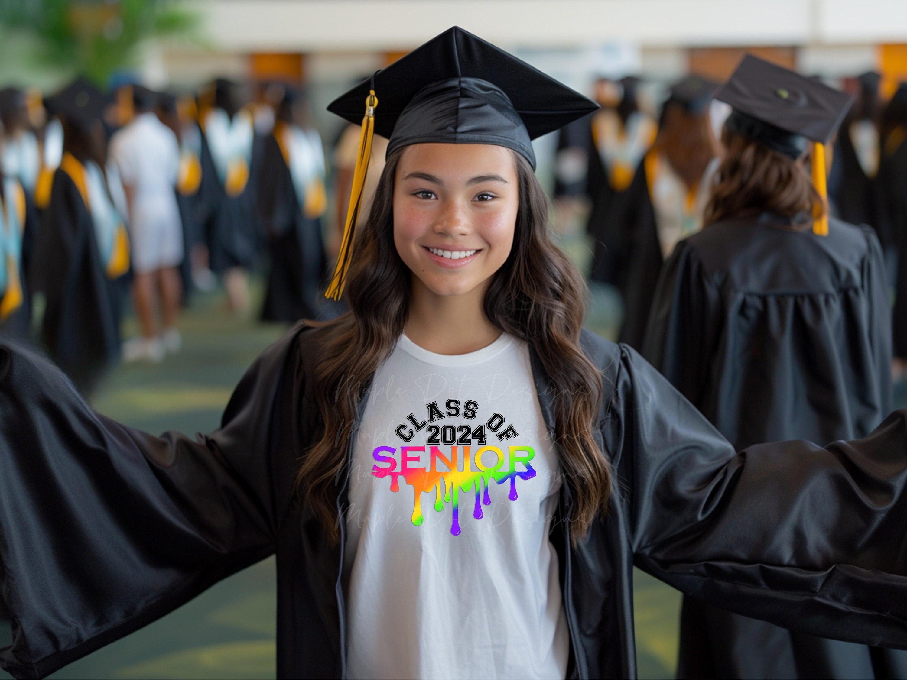 Class of 2024 Senior PNG | Grad 2024 PNG | Senior 2024 | Graduation PNG ...