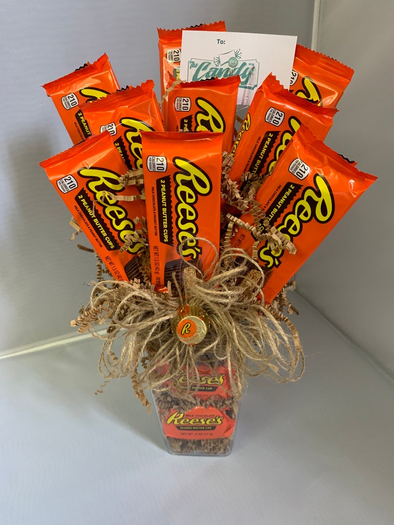Reese's Bouquet Candy Arrangement - Etsy