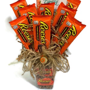 Reese's Bouquet Candy Arrangement - Etsy