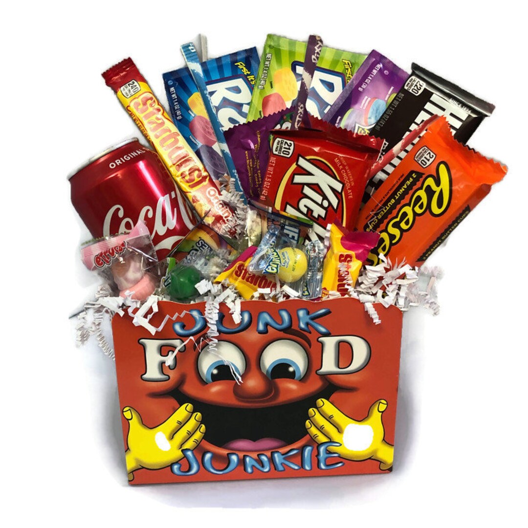 Junk Food Junkie Candy Arrangement Etsy