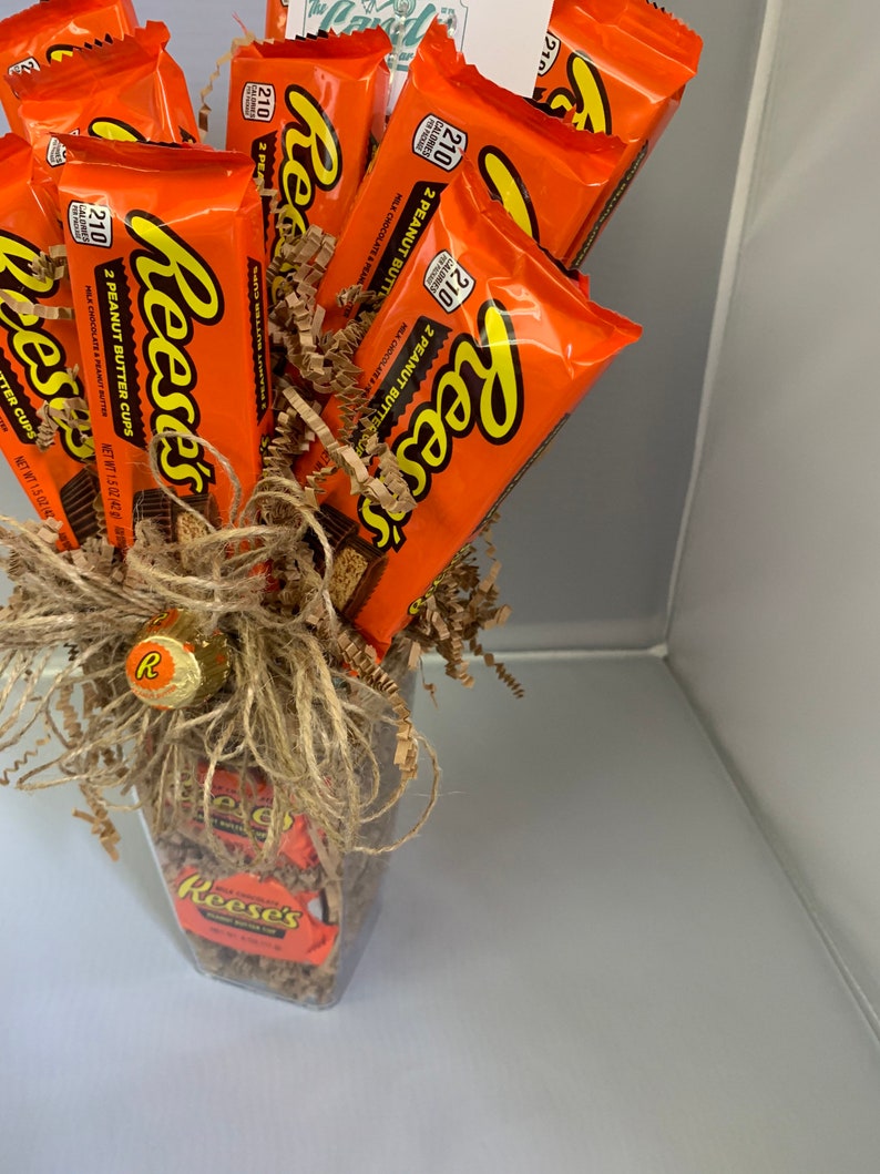Reese's Bouquet Candy Arrangement - Etsy