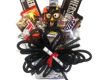 Graduation Candy Arrangement Grad Diploma Gift