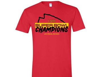 DTF champions lviii kansas city chiefs football dtf transfer - Ready to Press DTF Transfer -  TShirt Transfer- any size