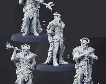 Fae King miniature for Dungeons and Dragons | Pathfinder