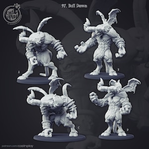 Bull Demon miniature for Dungeons and Dragons