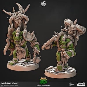 Iron Skull Orc Grahka Uzgor