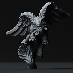 Figurine Hollyphant pour Donjons et Dragons