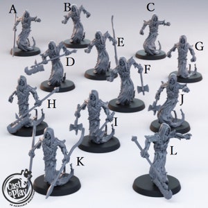 Gespenster Miniaturen für Dungeons and Dragons