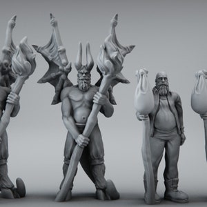 William Incubus 2-pack Human and Demon form for Dungeons and Dragons