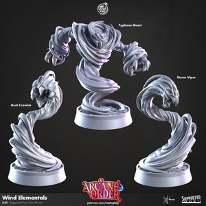 Wind Elementals by Cast n Play