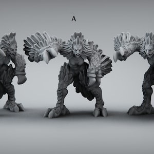 Harpy miniature for Dungeons and Dragons