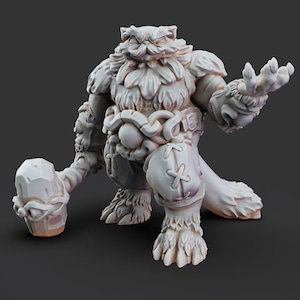 Tabaxi Barbarian &quot;Kot&quot; model for Dungeons and Dragons
