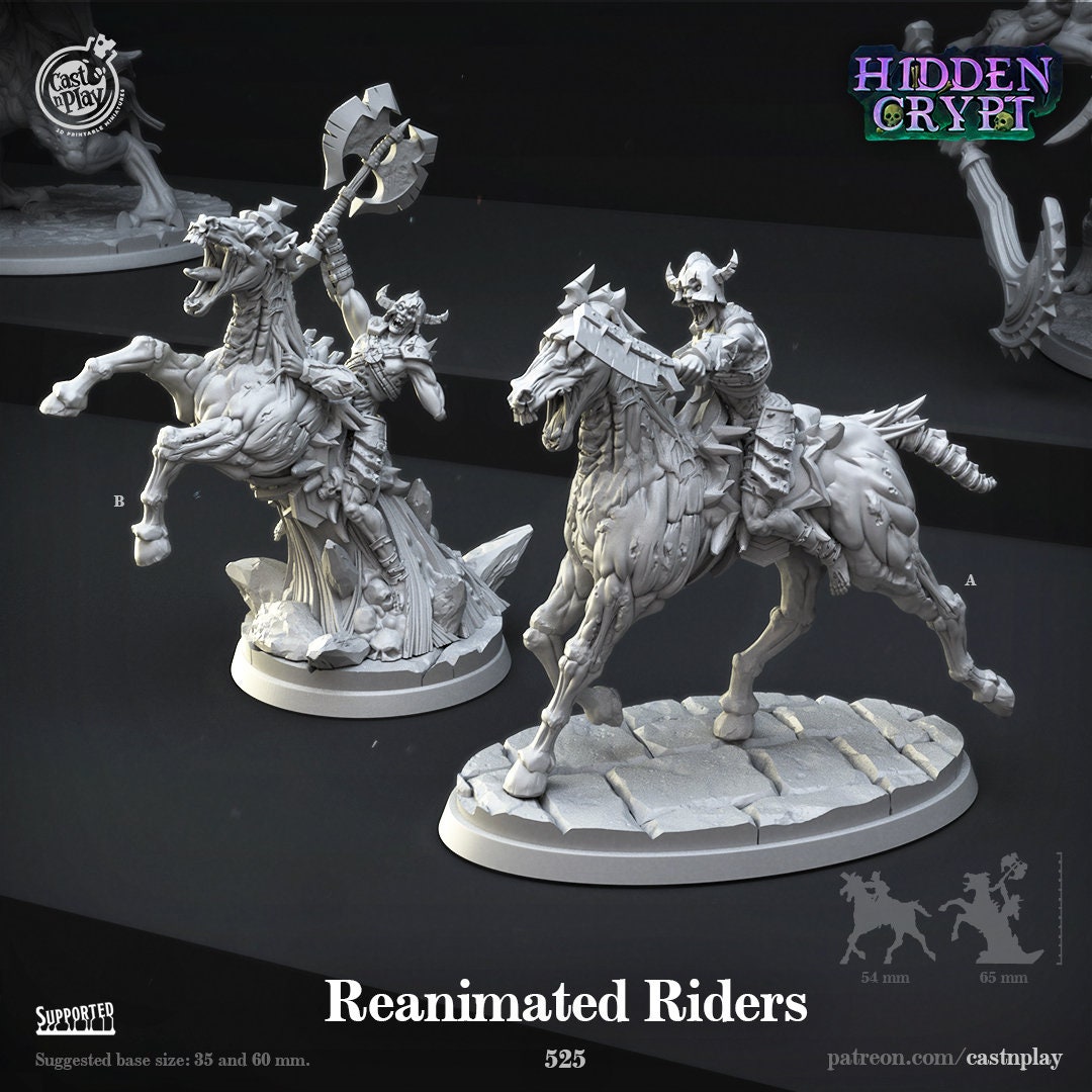 Gereanimeerde renners voor Dungeons and Dragons | Verkenner