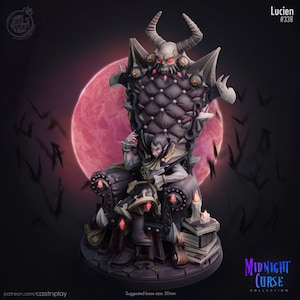 Vampire Lord &quot;Lucien&quot; for Dungeons and Dragons | Pathfinder