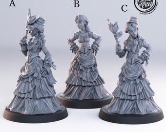 Female Noble miniature for Dungeons and Dragons