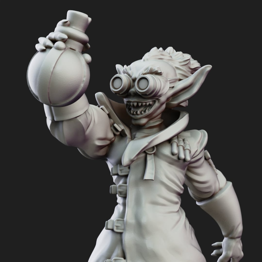Goblin Alchemist Doctor - Etsy