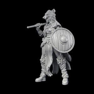 Ursa the Werebear model for Dungeons and Dragons