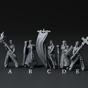 Battle Nuns for Dungeons and Dragons | Pathfinder