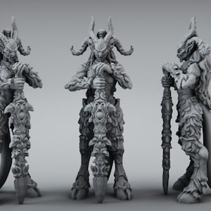 Miniature de la reine démoniaque Zamma pour donjons et dragons | Éclaireur