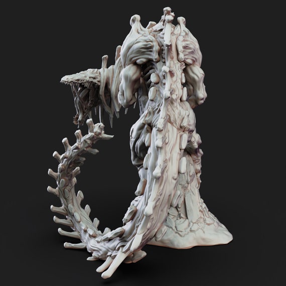 DIY SCP-682 – “Hard-to-Destroy Reptile” Figurine - Shop Art by