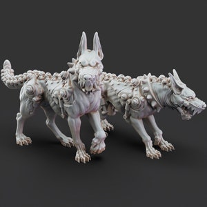 Guard Dog models for Dungeons and Dragons (2-pack)