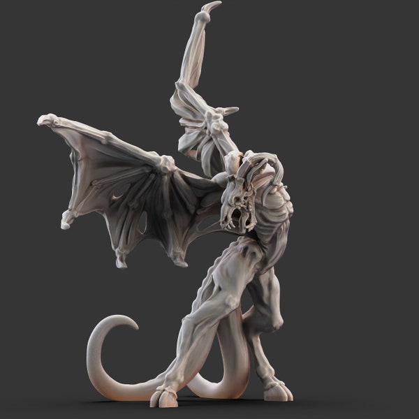 Jersey Devil model for Dungeons and Dragons