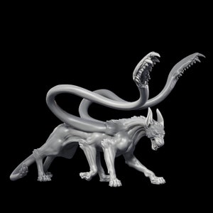 Displacer Beast model for Dungeons and Dragons
