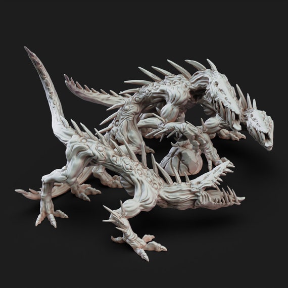 SCP-682 hard-to-destroy Reptile Model for Dungeons 