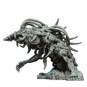 Steel and Flesh Boss monster miniature for Dungeons and Dragons