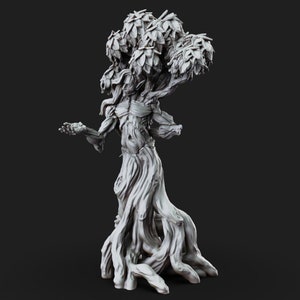 Male Dryad miniature for Dungeons and Dragons