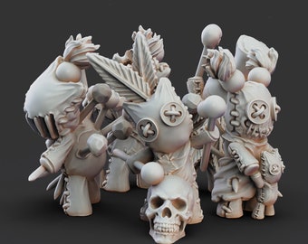 Voodoo Dolls (5-pack) models for Dungeons and Dragons | Pathfinder