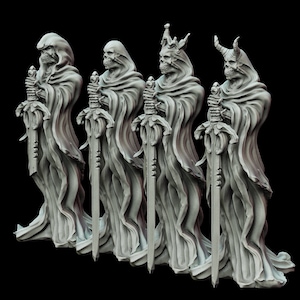 Miniatura de Sword Wraith para Dungeons and Dragons