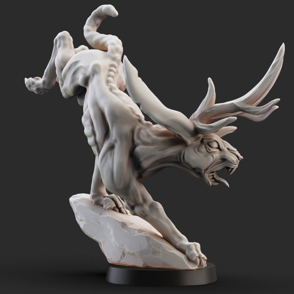 Jackalope model for Dungeons and Dragons