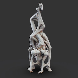 Cursed Contortionist miniature for Dungeons and Dragons