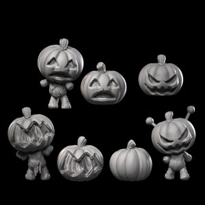 Pumpkin Puppets by Printed Obsession