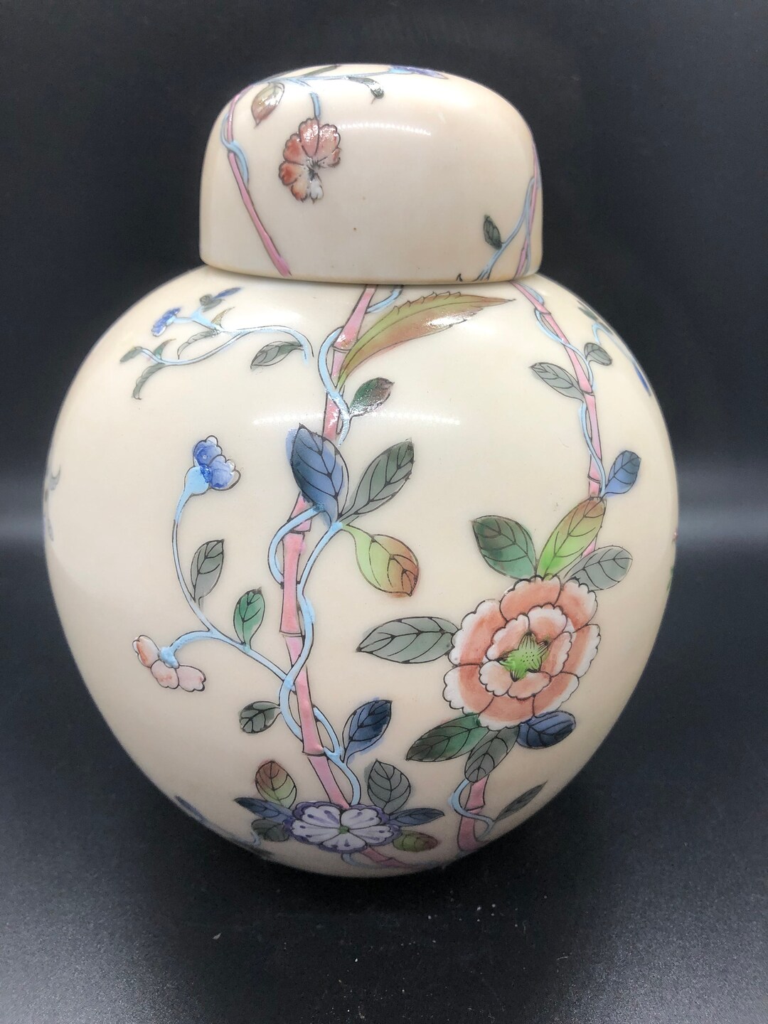 Macau Lidded Ginger Jar Etsy