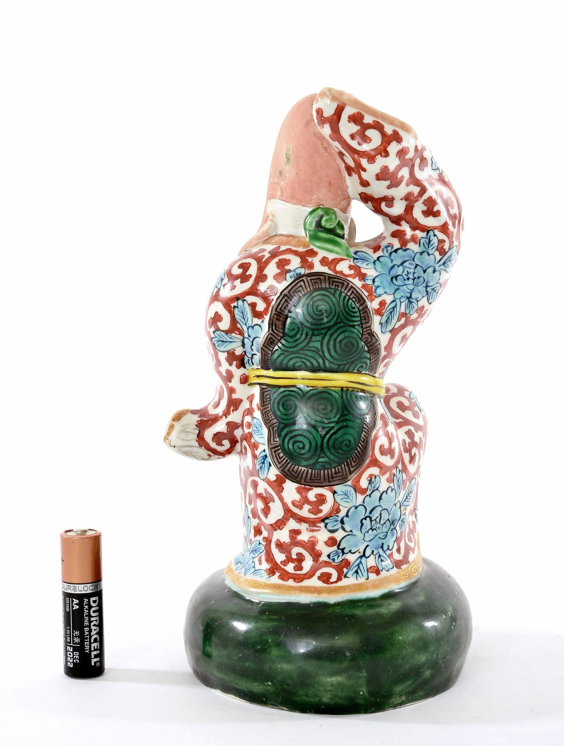 日本の古い九谷焼の幸運の神 福禄寿の置物 - Etsy 日本