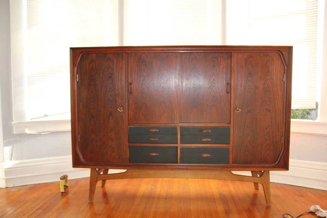 Awesome Mid-century Teak Danish Modern - Etsy