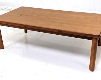 On Hold: Rectangular Danish Modern Teak Coffee Table by Mobler